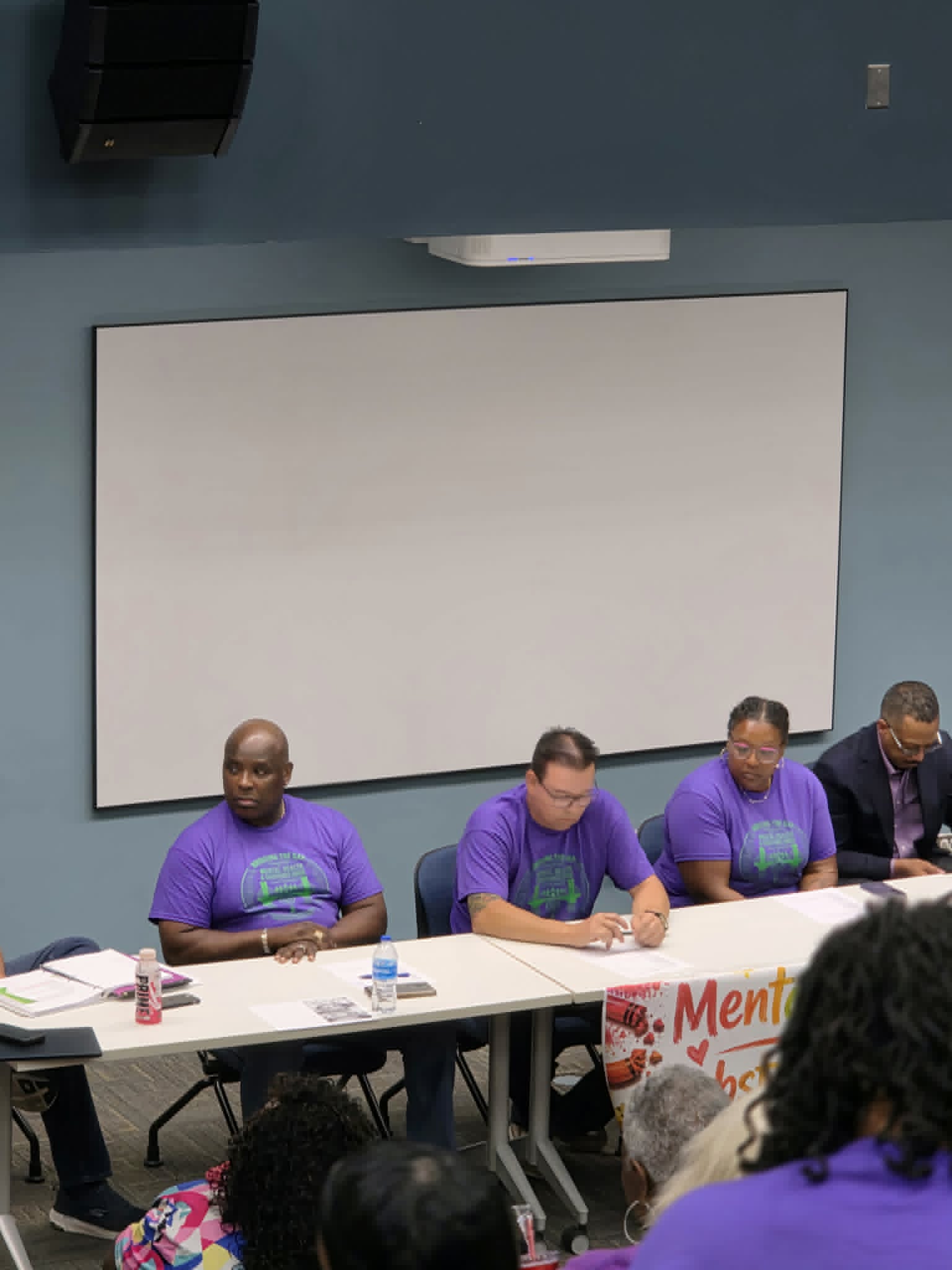 Mental health conference panel discussion